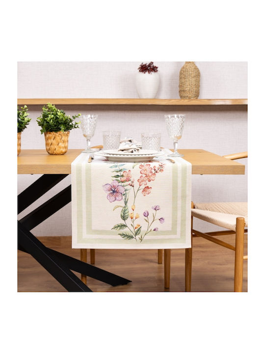 Liolios Home Ράνερ Green 45x140εκ.
