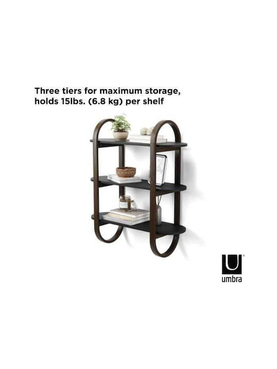 Ράφι Τοίχου Σετ Umbra 65x24x75εκ.