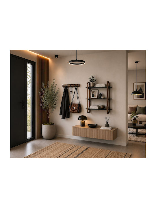 Ράφι Τοίχου Σετ Umbra 65x24x75εκ.
