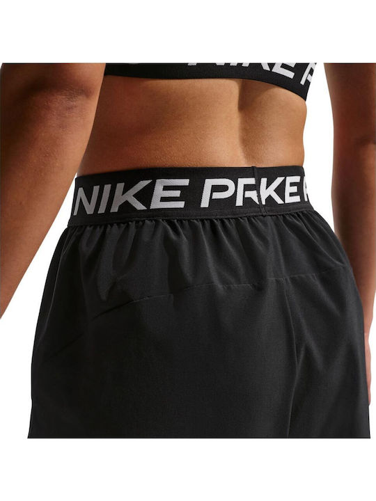 Pro Women's High Waist Activewear Shorts Dri-Fit Black