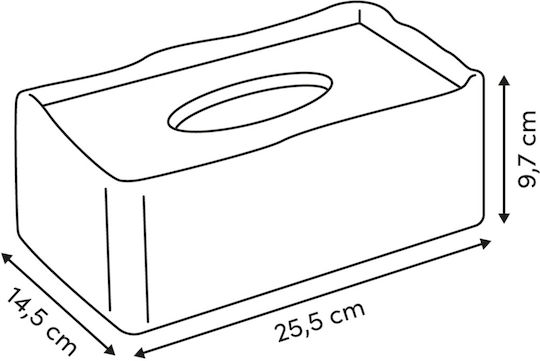 5Five 5Five Tissue-Halter Beiges 25.8x14.5x9.7cm 213318