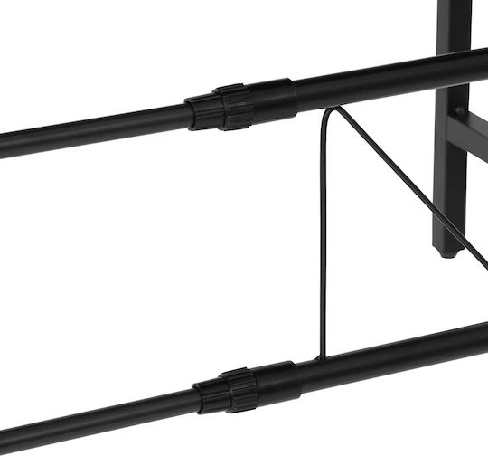 5Five Metallische Basis für Mikrowelle 41x36x45,5 cm Schwarze