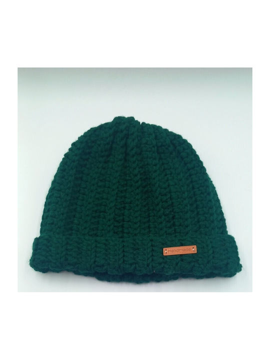 Beanie Unisex Strickmütze in Grün Farbe