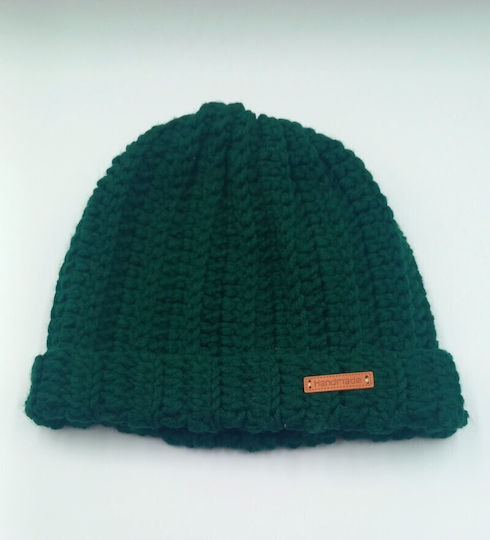 Beanie Unisex Strickmütze in Grün Farbe