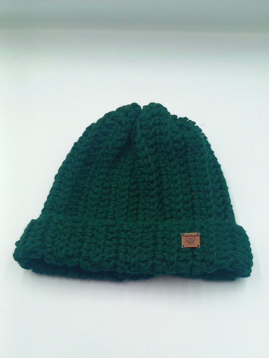Beanie Unisex Strickmütze in Grün