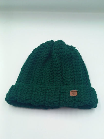 Beanie Unisex Strickmütze in Grün