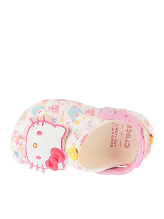 Classic Hello Kitty Clog T Kids Anatomic Beach Clogs White