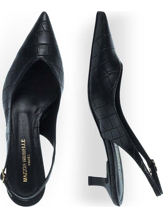 Spitze Zehe Pumps Schwarz