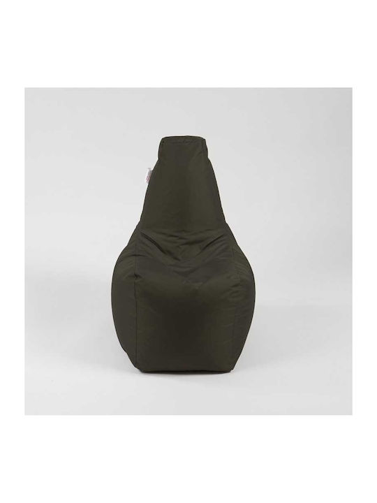 Bean Bag Chair Waterproof Cappuccino 50x40x55cm