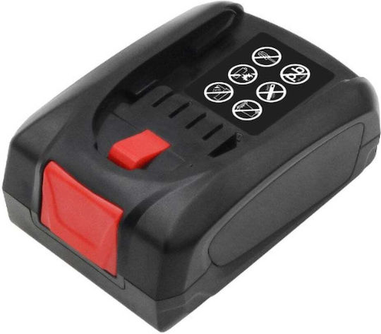 WS Xtreme Power Tool Battery 18V with Capacity 2.5Ah
