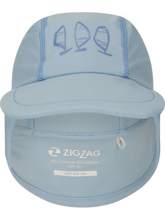 ZigZag Kids' Fabric Light Blue Hat