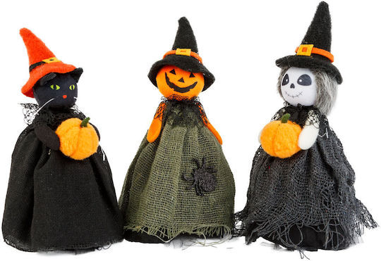 Halloween Dekoration Geist Katze Kürbis Kopf 21 Cm Plastik