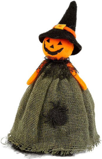 Halloween Dekoration Geist Katze Kürbis Kopf 21 Cm Plastik