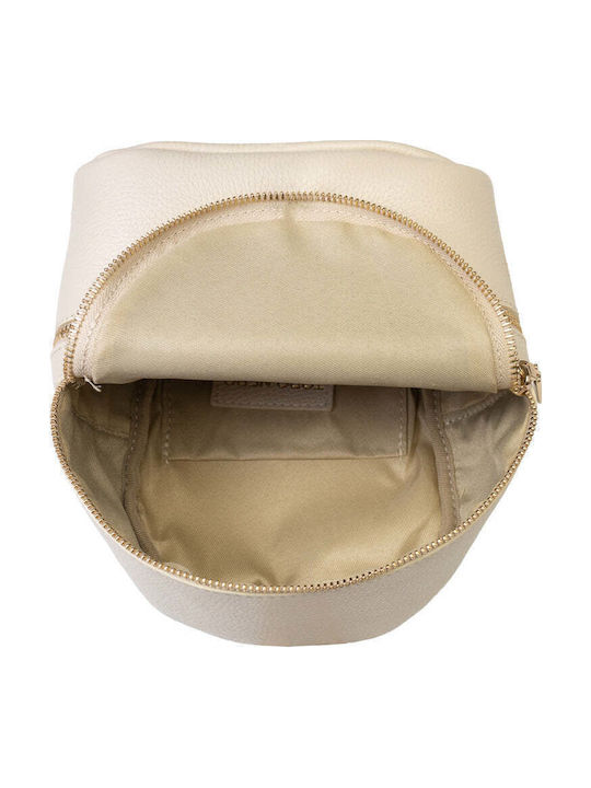 Leder Damen Handtaschen und Damentaschen Rucksack Beigen