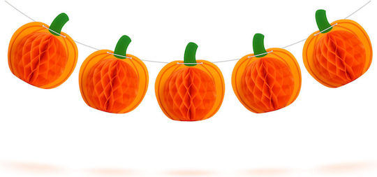 Halloween Decoration Pumpkin Lantern Garland Paper 2 M