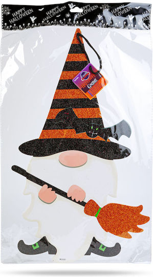 Decorațiune de Elf Suspendat pentru Halloween Spumă 44x26 Cm Portocalie Aprinsă Neagră