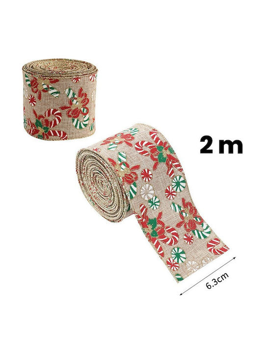 Alista Home Panglică Textilă Roșie De Crăciun 200x6.3cm