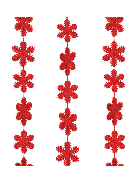 Alista Home Ghirlandă Plastică Roșie 3.2x3.2cm