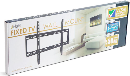 Suport Tv Fix Montare Pe Perete Vesa 600x400 40-80 Inch Max 50kg Profil Subțire Instalare Rapidă