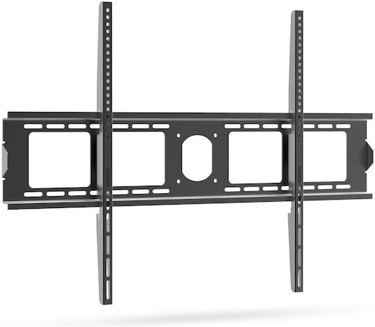 Suport Tv Fix Universal Vesa 60-100 Inch Max 75kg Metal Profil Slim Negru
