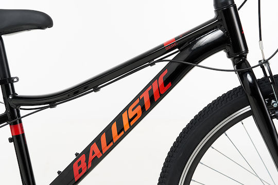 Ballistic 26" 2026 Black Mountain Bike with 7 Speeds