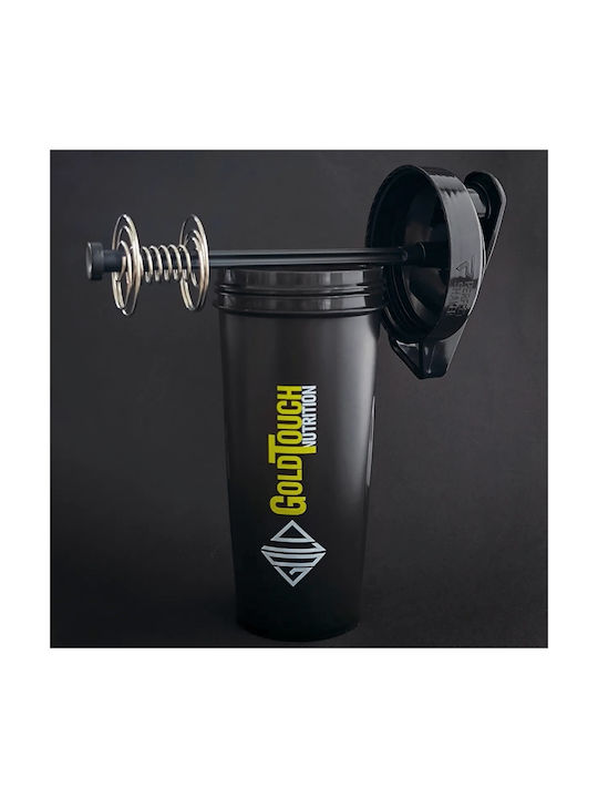 GoldTouch Nutrition Шейкър За Протеини 700ml Пластмаса Черен