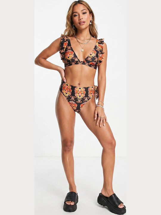 Bikinihosen Slip Hohe Taille