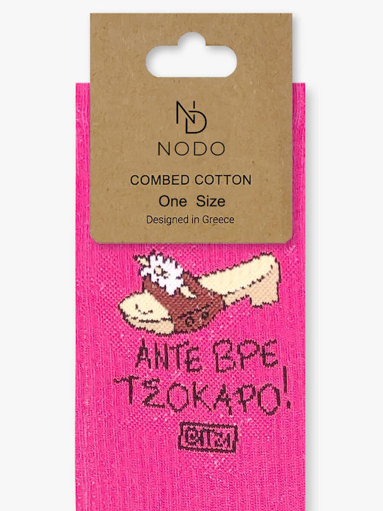 Baumwollsocken Mit Muster Itzi Unisex Nodo