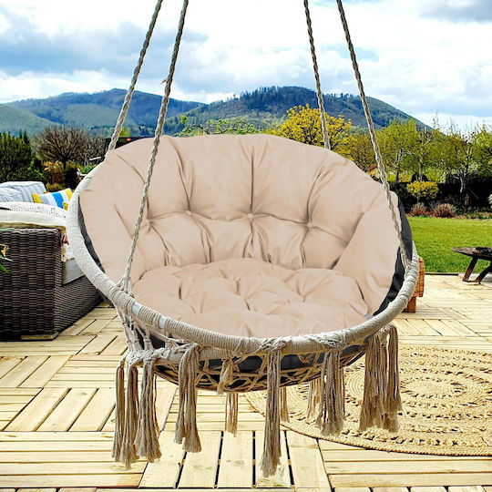 AIO Factory Schaukel-Kissen Gartenstuhlkissen Beige 40x122cm AIO Factory Schaukel-Kissen Gartenstuhlkissen Beige 40x122cm