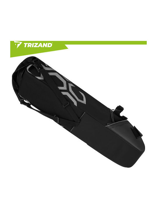 Trizand Toc Șa Pentru Bicicletă 12l Negru