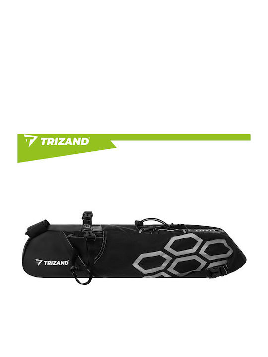 Trizand Toc Șa Pentru Bicicletă 12l Negru