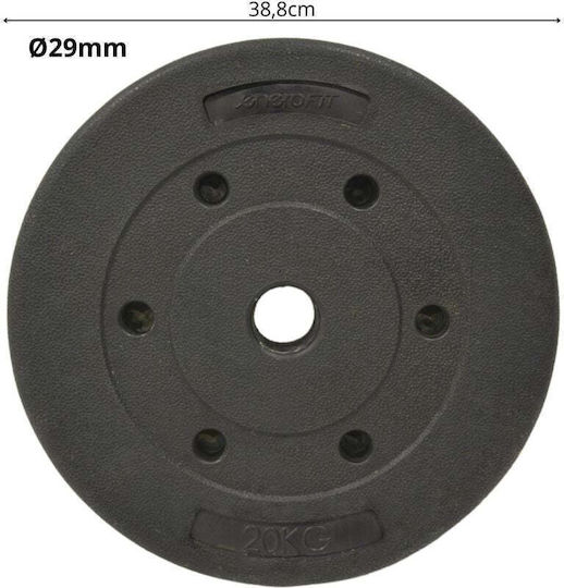 Eb Fit Set Discuri 1 x 20kg Φ30mm