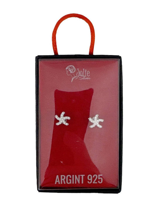 Alista Home Cercei Cu Șurub Din Argint Cu Pietre Bej