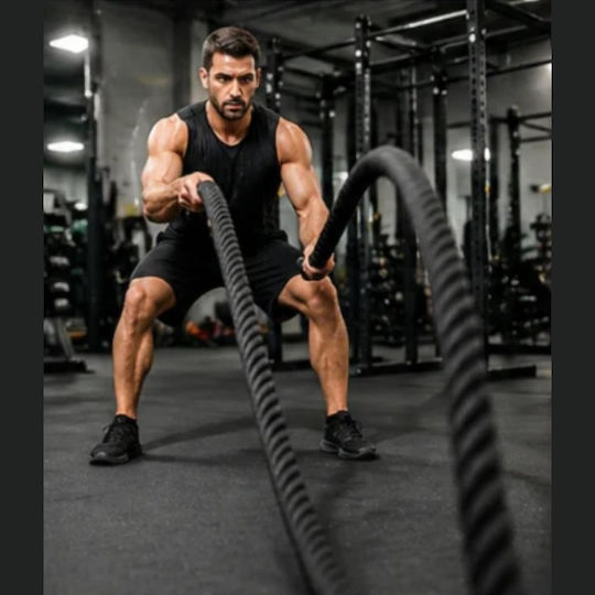 MotivationPro Battle Rope with Length 9m