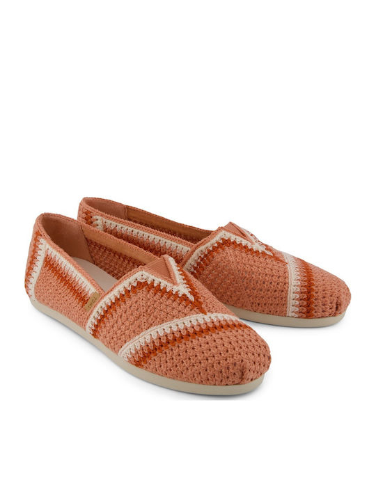 Alpargata Classic Engineered Crochet Espadrile Dama Tricotate Roz