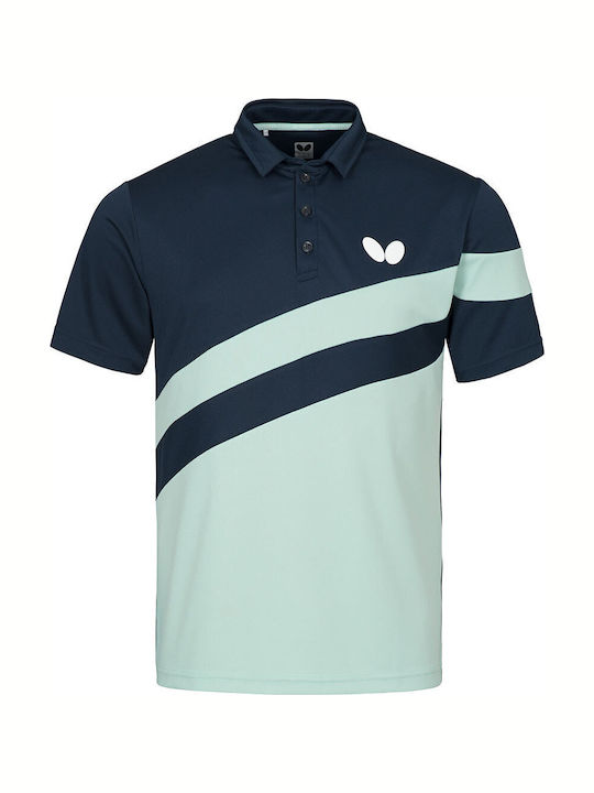 Butterfly Kisa Table Tennis Shirt Ice Blue