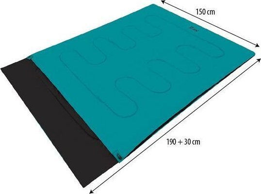Nils Sleeping Bag Διπλό Καλοκαιρινό Blue