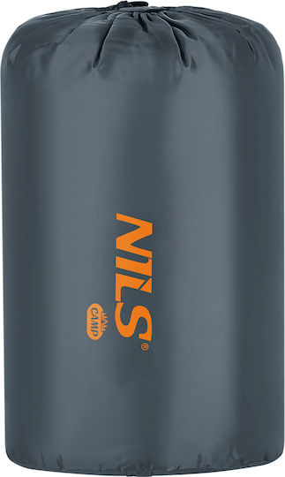 Nils Sleeping Bag Διπλό Καλοκαιρινό Anthracite-orange