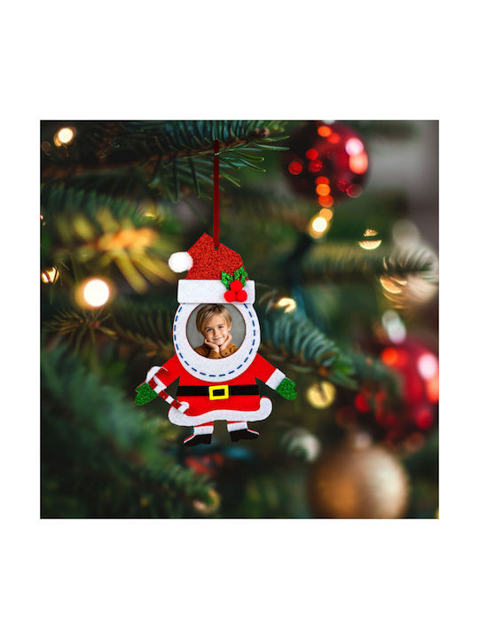 Ornament Suspendat De Crăciun Din Fetru Clopot Om De Turtă Dulce Moș Crăciun Pinguin Model 13x17 Cm