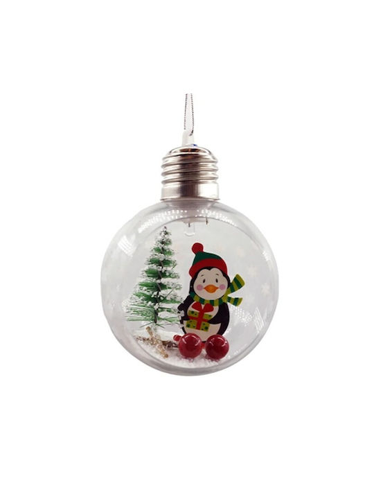 Christmas Ornament Flippy Led Penguin Model 10 X 5 X 3 Cm Multicolor