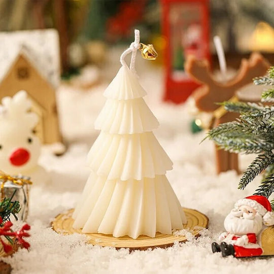 Alista Home Weihnachtskerze Weiß 11x8cm