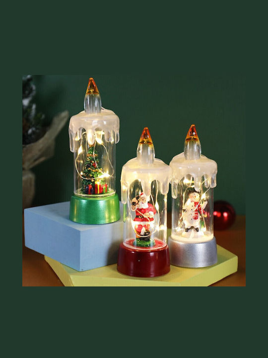 Alista Home Weihnachtskerze Glas Rote 13x5cm