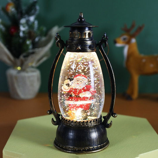 Alista Home Christmas Plastic Lantern Green Battery 14x7cm