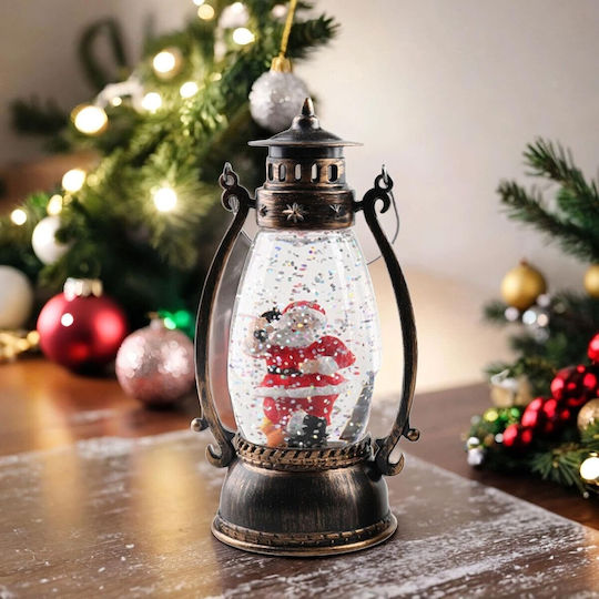 Alista Home Christmas Plastic Lantern Green Battery 14x7cm