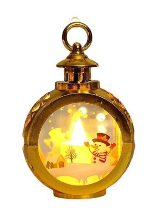 Alista Home Christmas Glass Lantern White 13.5x9cm
