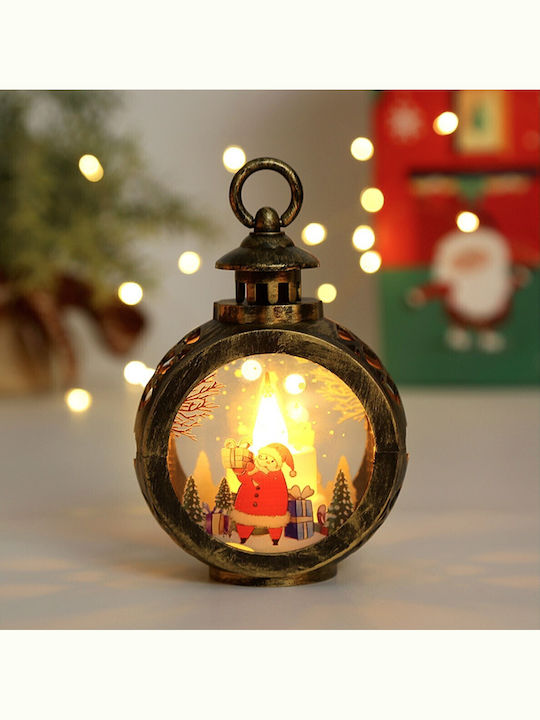 Alista Home Lampion De Crăciun Din Sticlă Alb 13.5x9cm