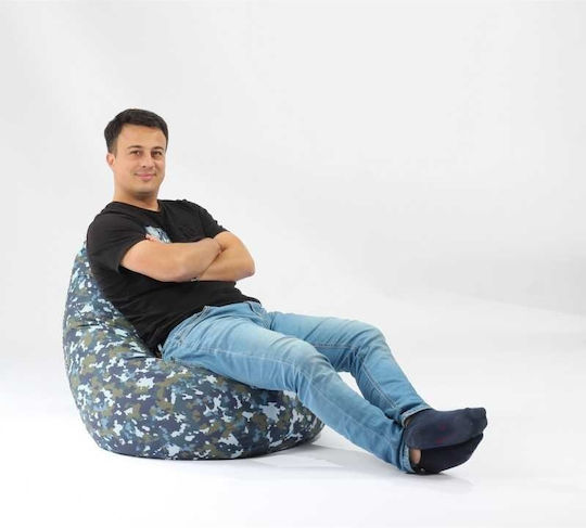 Beanbag 70x60x65 cm Multicolor