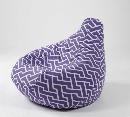 Beanbag 70x60x65 cm Multicolor
