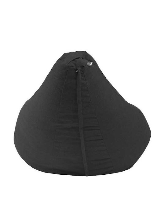 Kinderstühle Sitzsack Schwarz 70x60x65cm