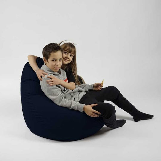 Beanbag Albastru 70x60x65 cm
